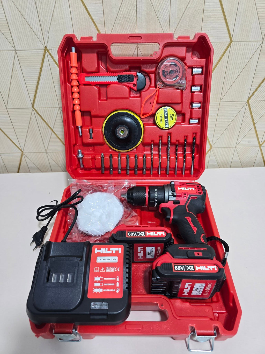 Pack Hilti 68V – Visseuse + Polissage 🛠️🚗