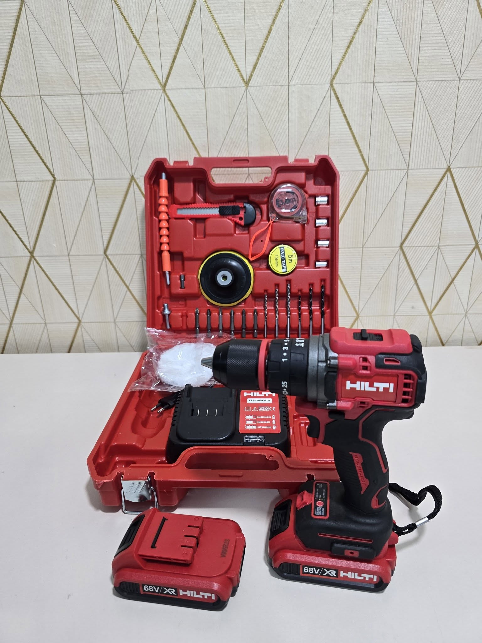Pack Hilti 68V – Visseuse + Polissage 🛠️🚗
