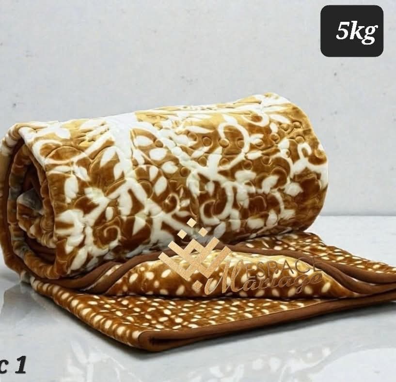 Couverture Lourde Premium 5KG – Ultra Douce & Chaleureuse
