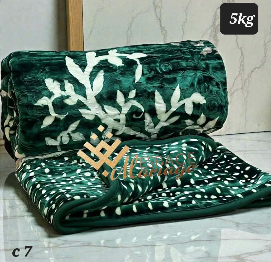 Couverture Lourde Premium 5KG – Ultra Douce & Chaleureuse