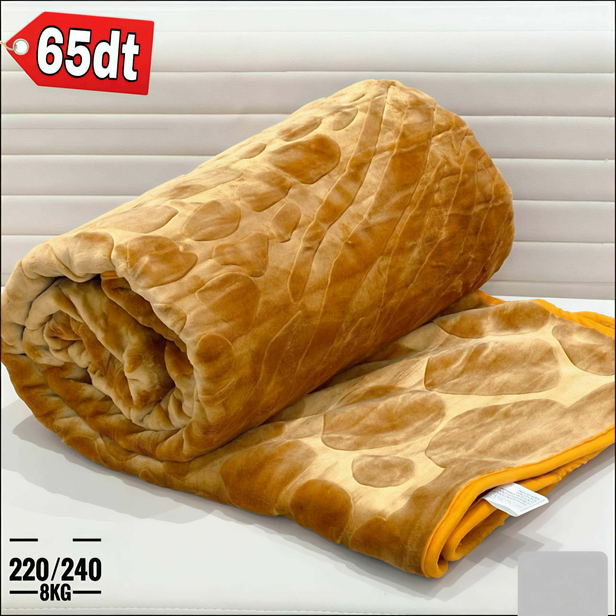 Couverture Polaire Ultra Douce 220×240 cm – Chaleur & Confort Premium