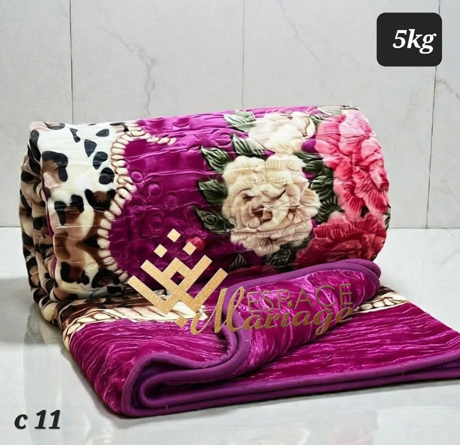 Couverture Lourde Premium 5KG – Ultra Douce & Chaleureuse