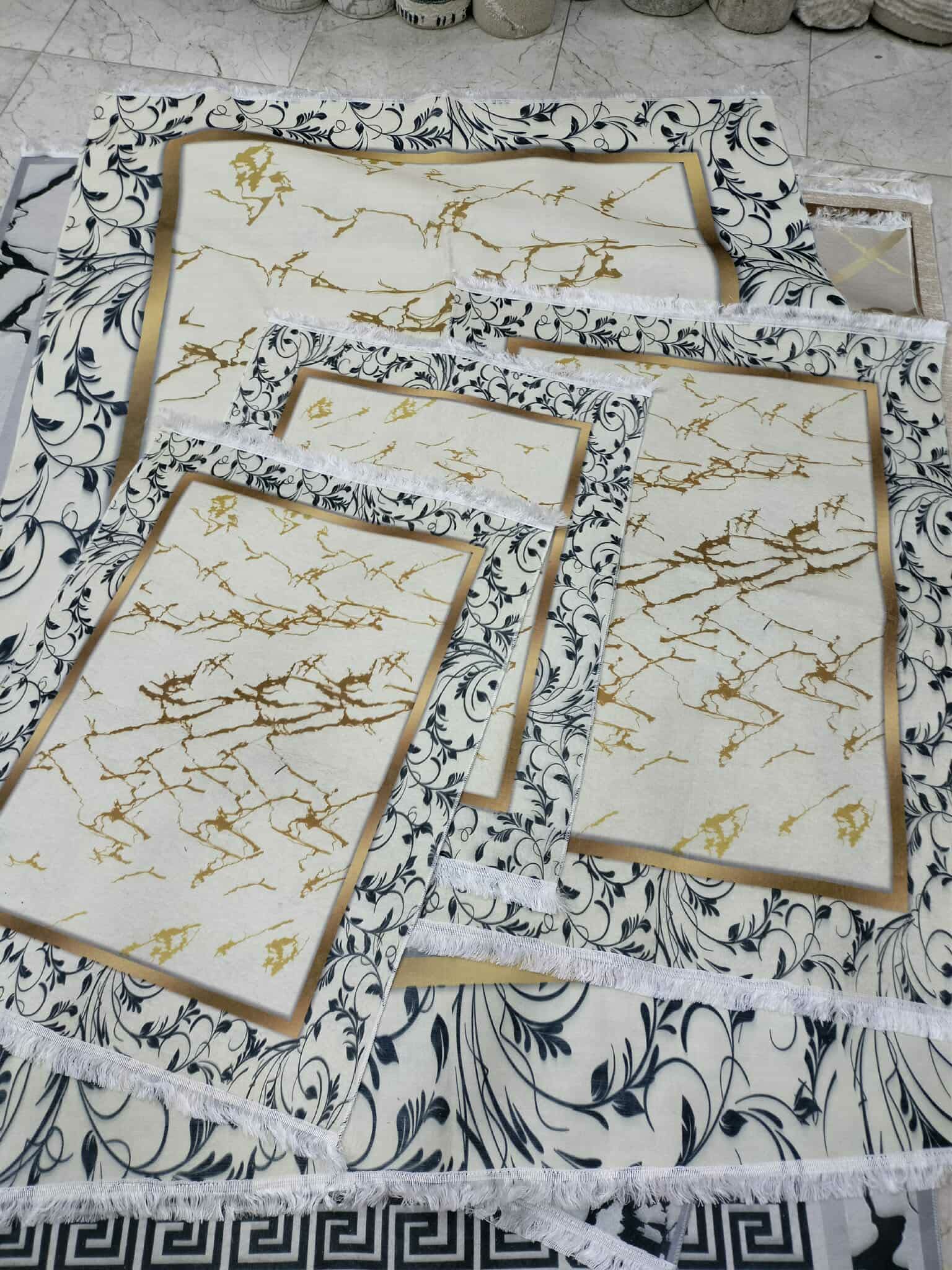 Tapis 160/220cm + 3pcs